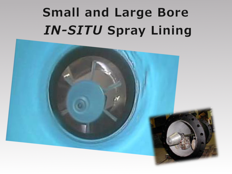 Small and Large Bore Spray Lining